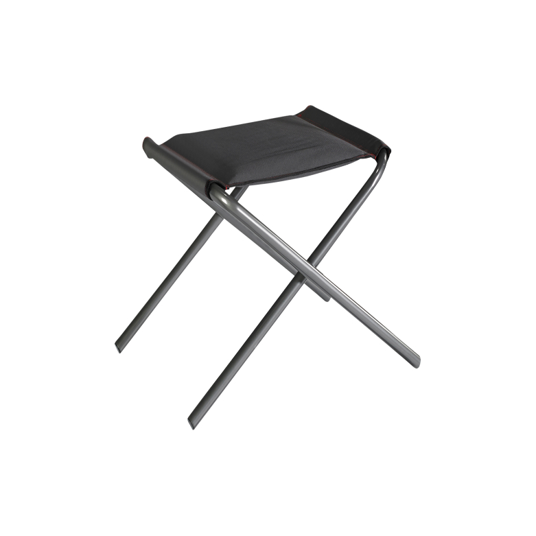 Black Folding Stool